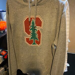 Stanford University Hoodie with Red and Green Logo
